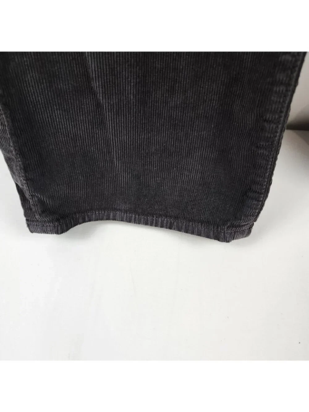 Bonobos Pants Mens 38x32 Corduroy Straight Leg Charcoal Gray